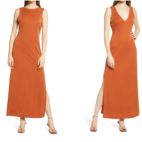NEW with tags Open Edit Reversible Maxi Dress - Picture 1 of 6